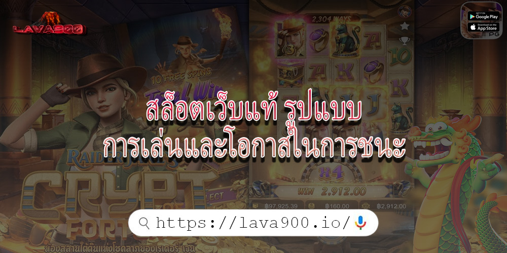 สล็อตเว็บแท้ รูปแบบการเล่นและโอกาสในการชนะ