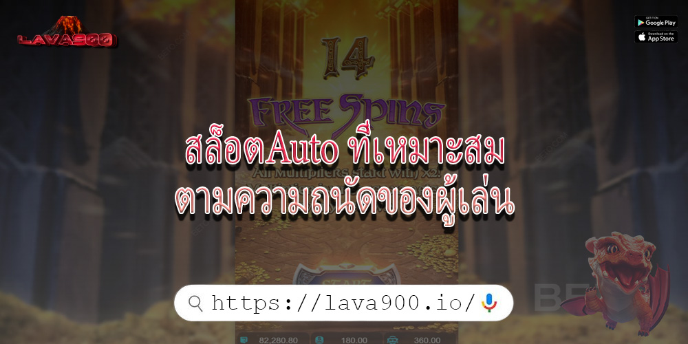 สล็อตAuto ที่เหมาะสมตามความถนัดของผู้เล่น